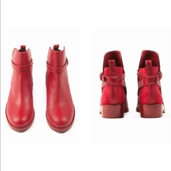 SOLD - Acne Clover red boots 8 Opening Ceremony - Picture 7 of 8